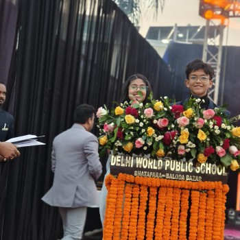 Me as an anchor in my school's annual function